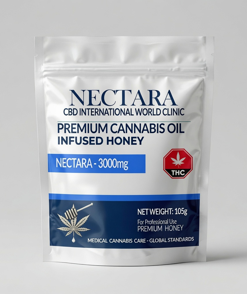 NECTARA-3000MG SACHET NECTARA | CANNABIS HONEY OIL | 3000MG -105G - Image 1