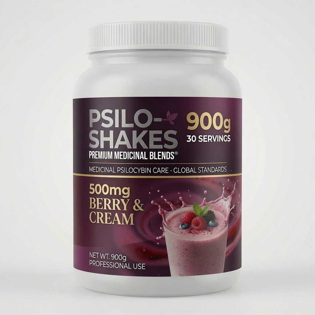 PSILO SHAKE 900G PSILO-SHAKES BERRY & CREAM | 30 DAY SERVING - Image 1
