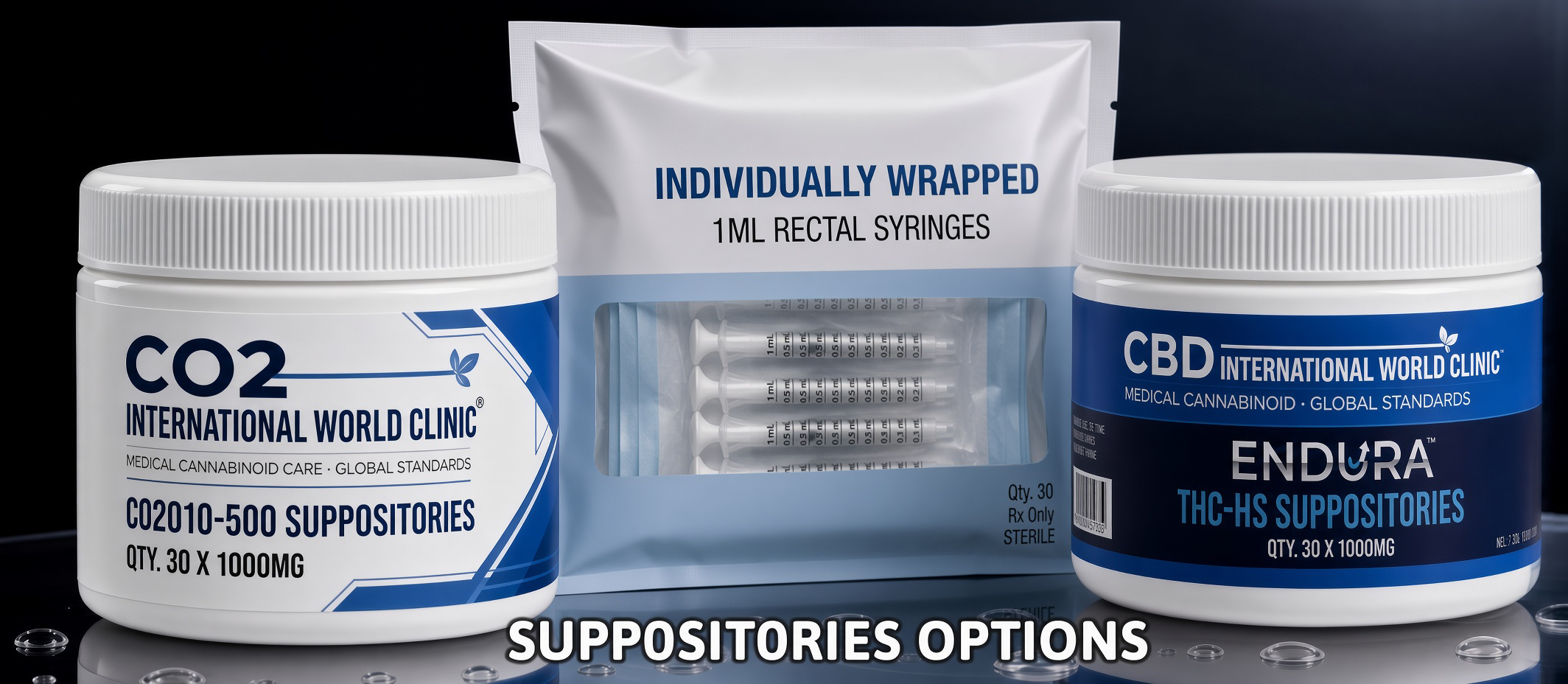 SUPPOSITORIES COMBO CBD International World Clinic SUPPOSITORIES-COMBO Home
