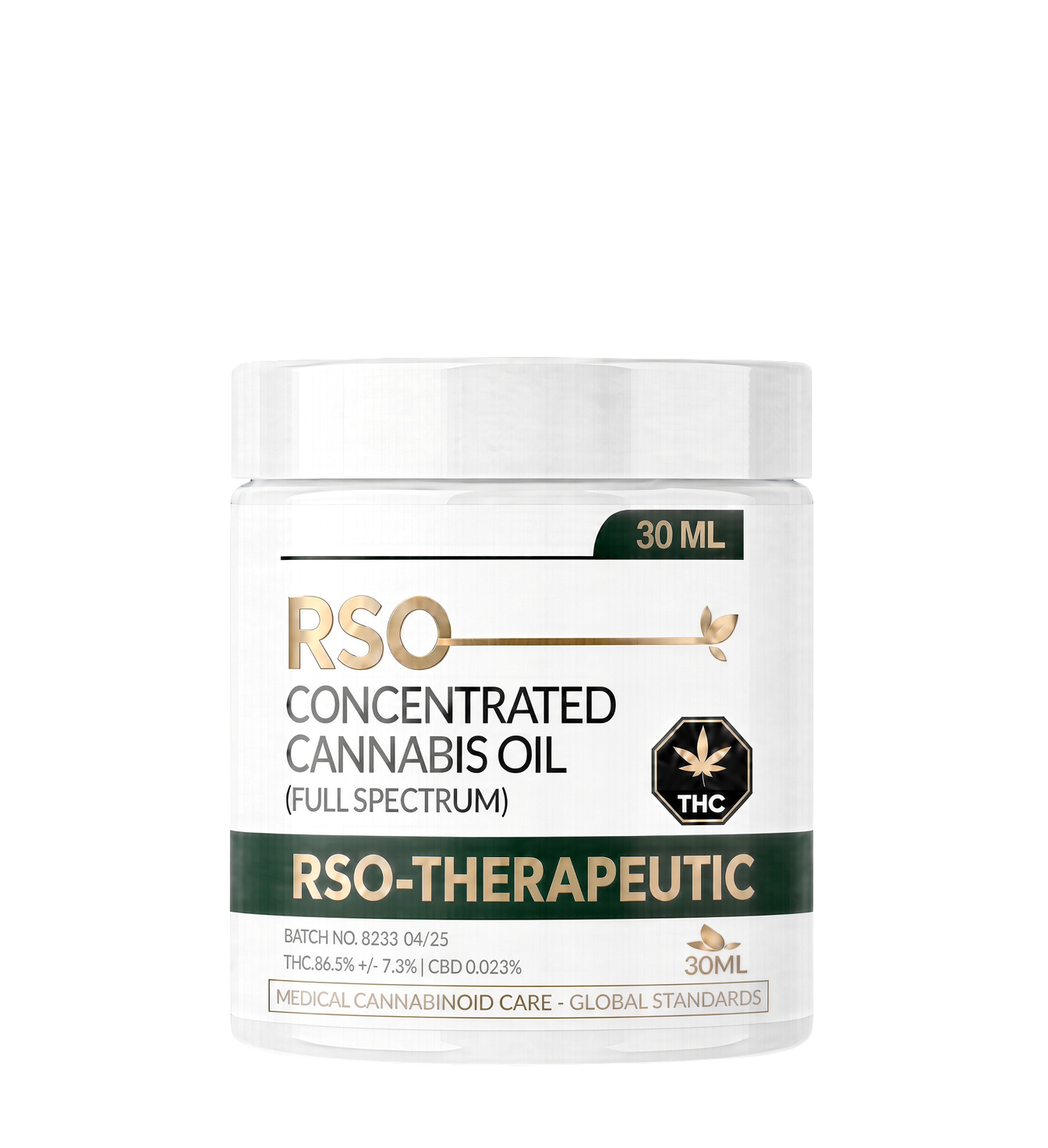 RSO 30ML CBD International World Clinic RSO-30ML RSO-THERAPEUTICS | 30g